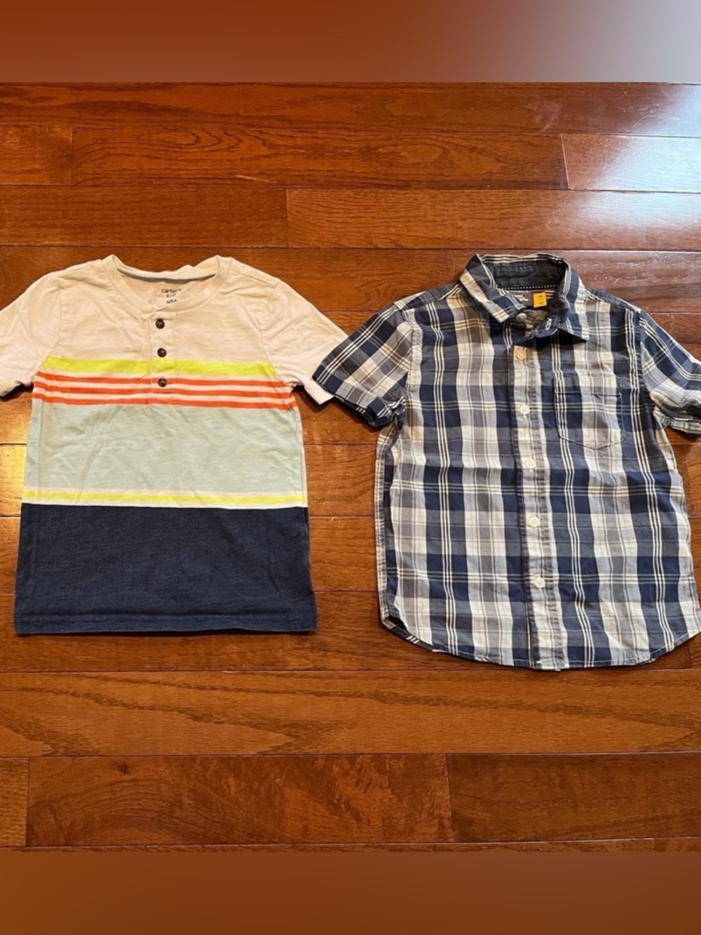 3 Boys Size 5T Summer Shirts